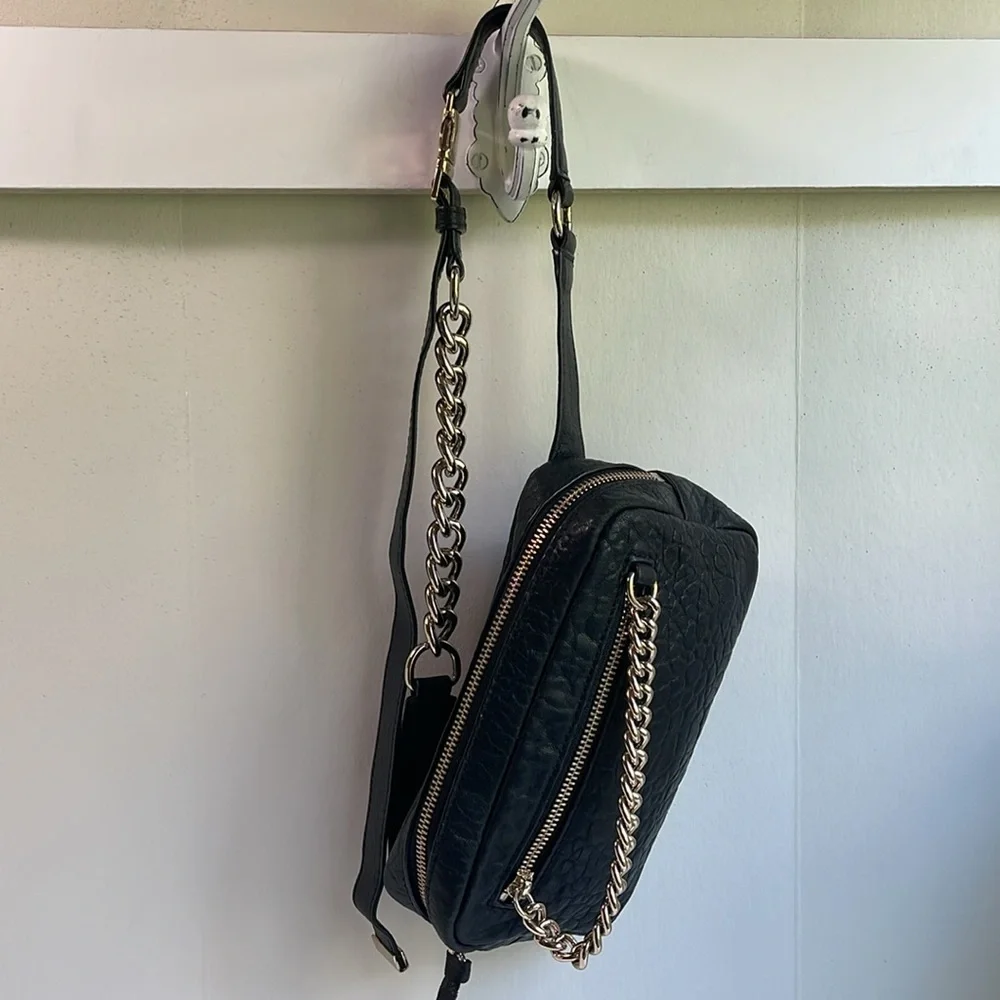 & Other Stories Leather Fanny Pack Wasit Bag